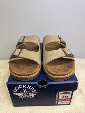 Dockers Men’s Double-Buckle Slide Sandals
